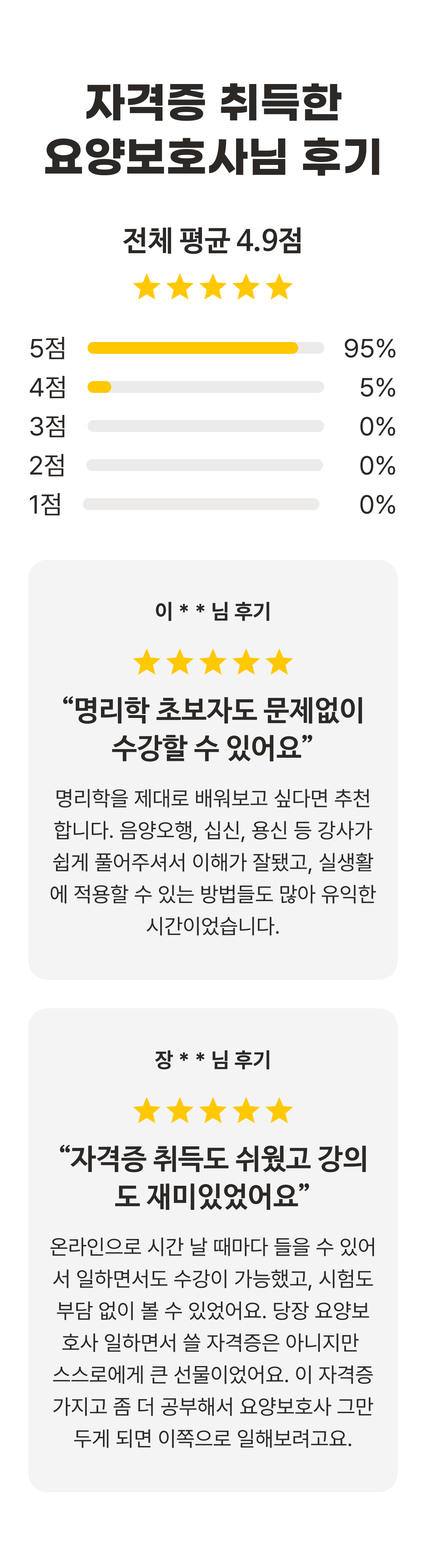 케어아카데미 명리심리상담사 수강신청 - 리뷰 | 케어파트너